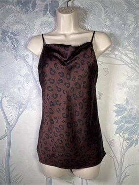 Ann Taylor Leopard Cami NWT